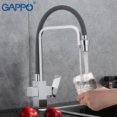 Смеситель для кухни Gappo G4398-4